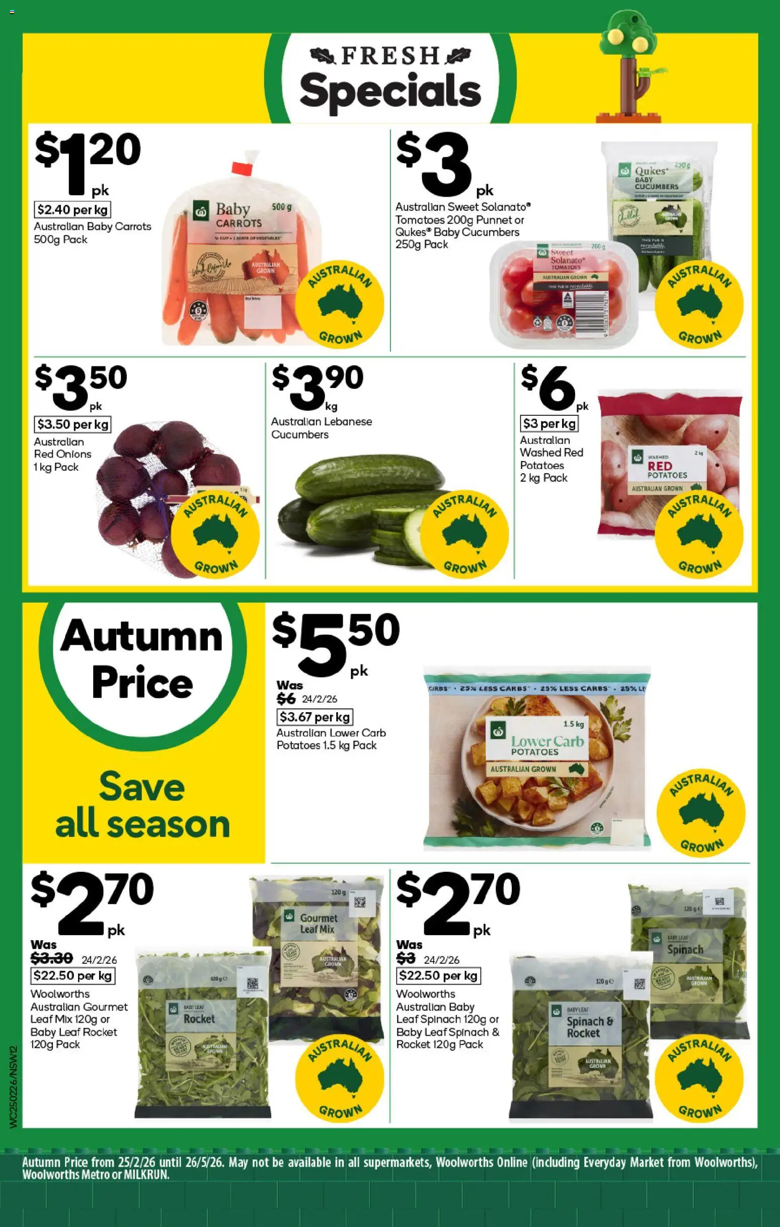 Weekly catalogue Woolworths 25/02 - page 12- valid from 25/02/2026