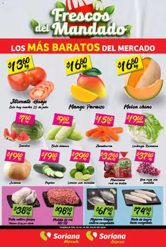 Soriana - Frescos del Mandado Mercado: Saltillo válido desde 22/07/2025