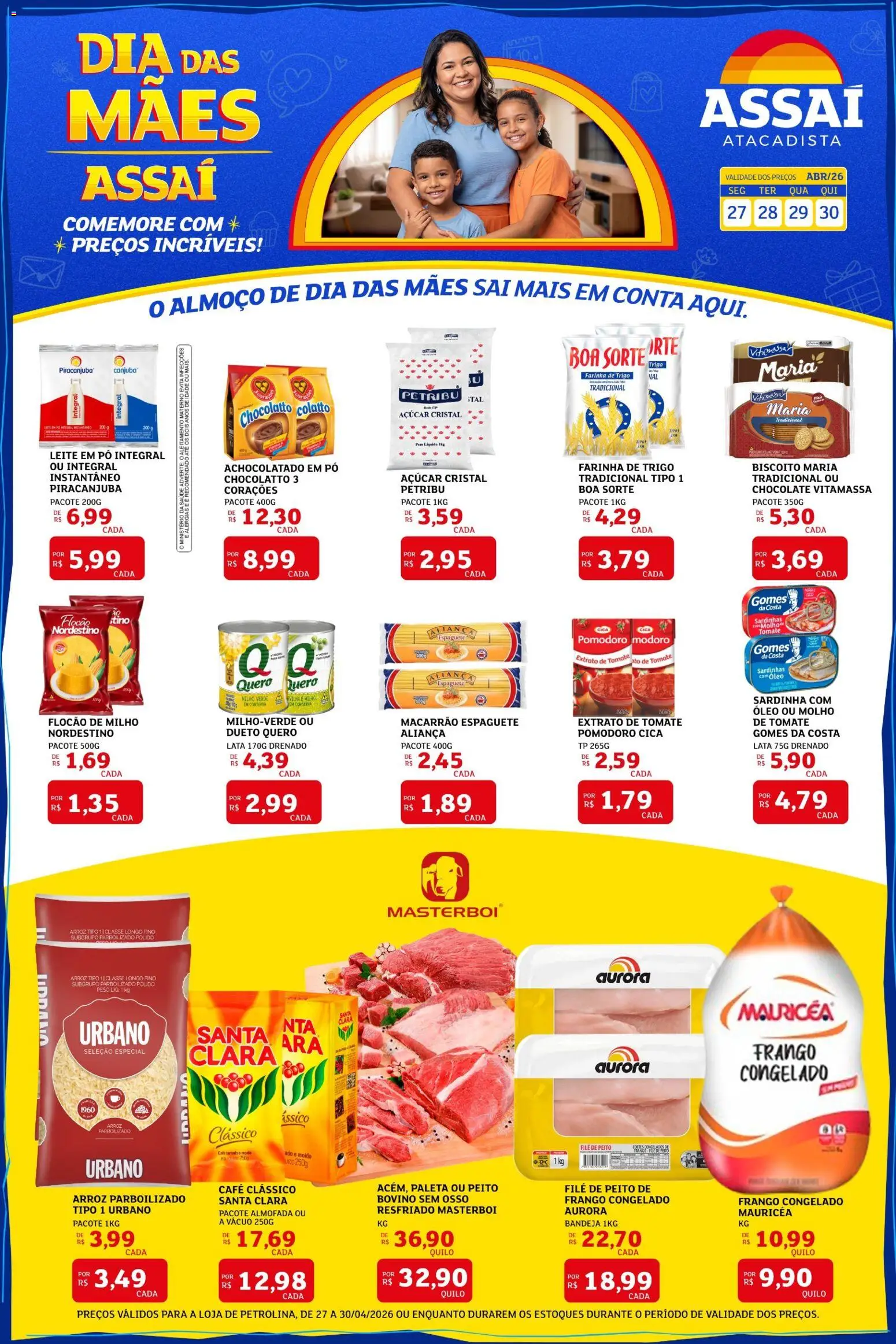 Assaí Atacadista ofertas - página 1- válido a partir de 27/04/2026
