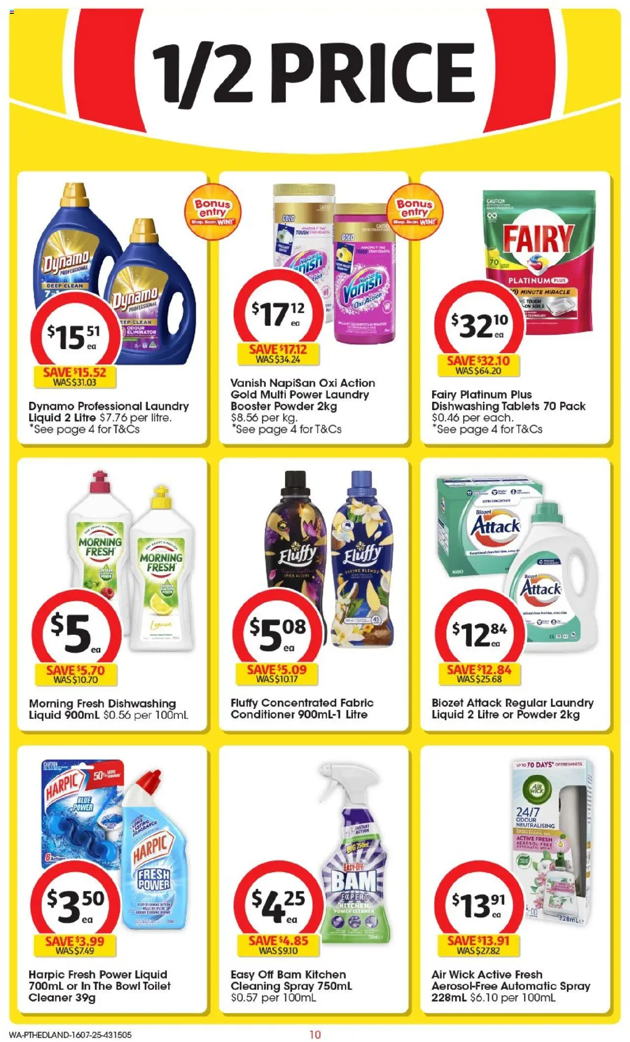 Coles Catalogue PT Hedland - page 10- valid from 16/07/2025