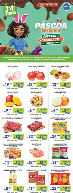 Pré-visualização Prezunic ofertas válida a partir de 17/03/2026