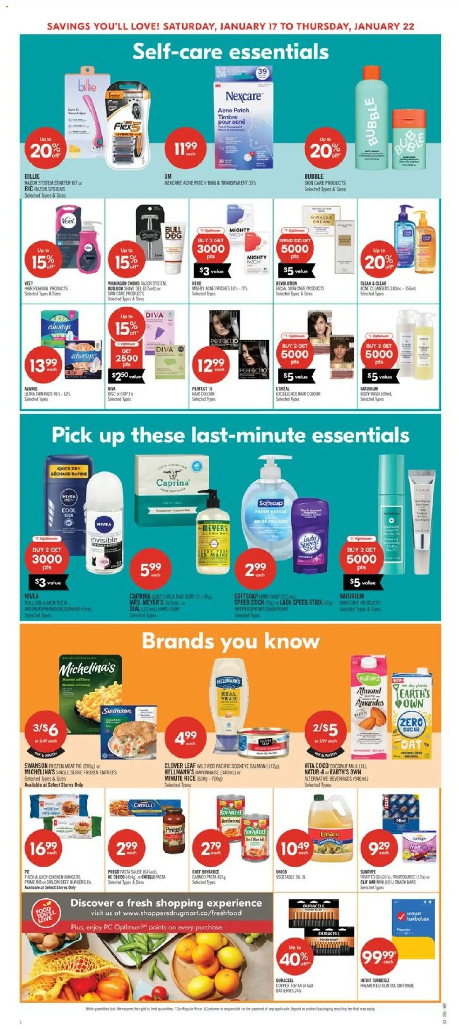 Shoppers weekly flyer / circulaire - page 16- valid from Jan 16, 2026