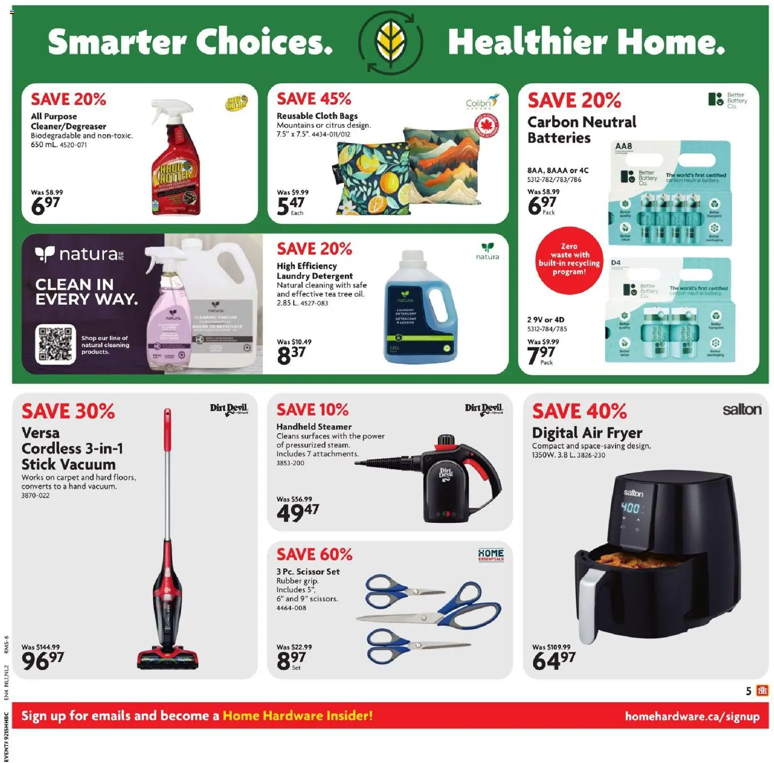 Home Hardware weekly flyer / circulaire - page 6- valid from Apr 9, 2026