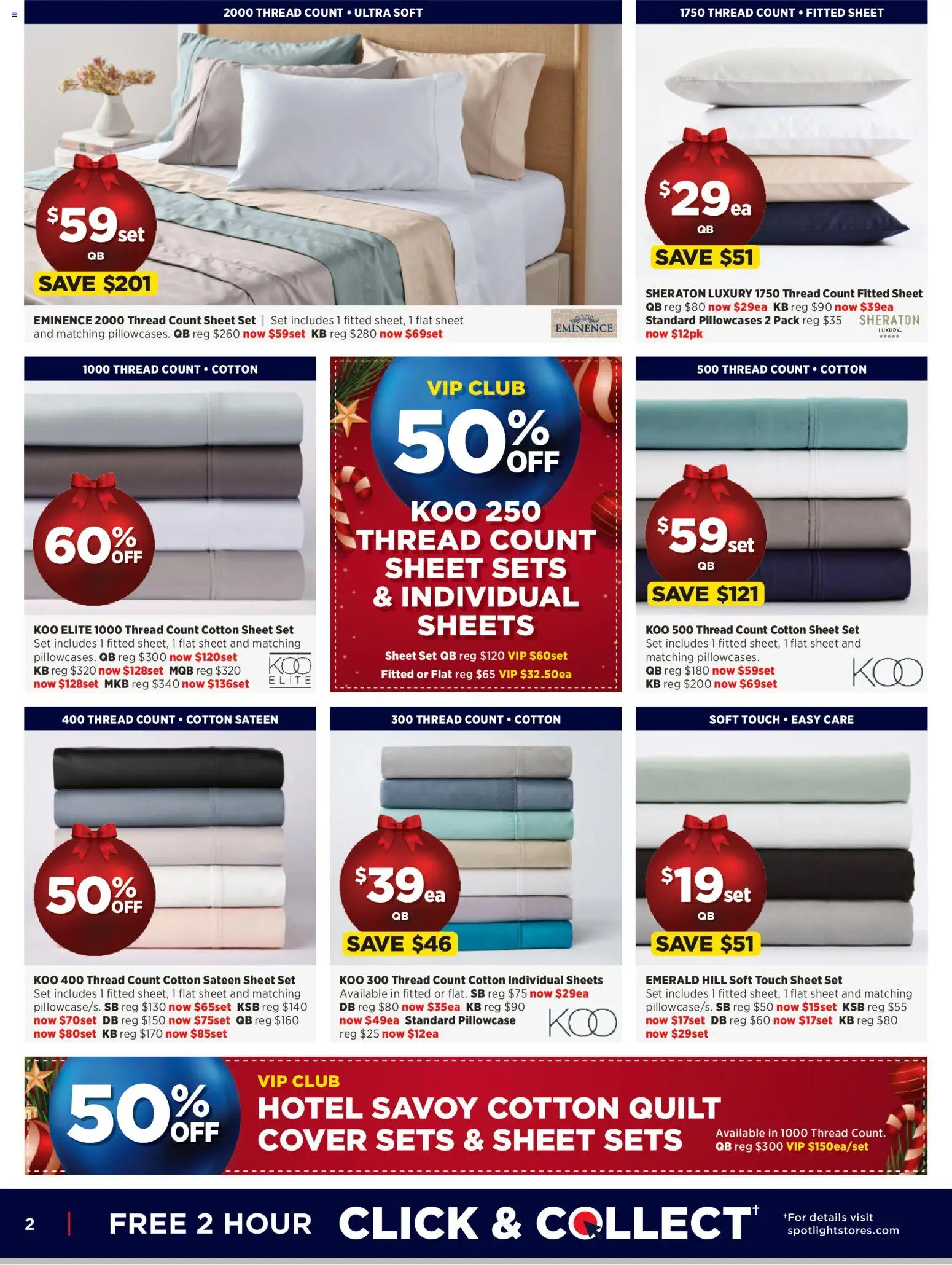 Spotlight Catalogue  - page 2- valid from 12/11/2025