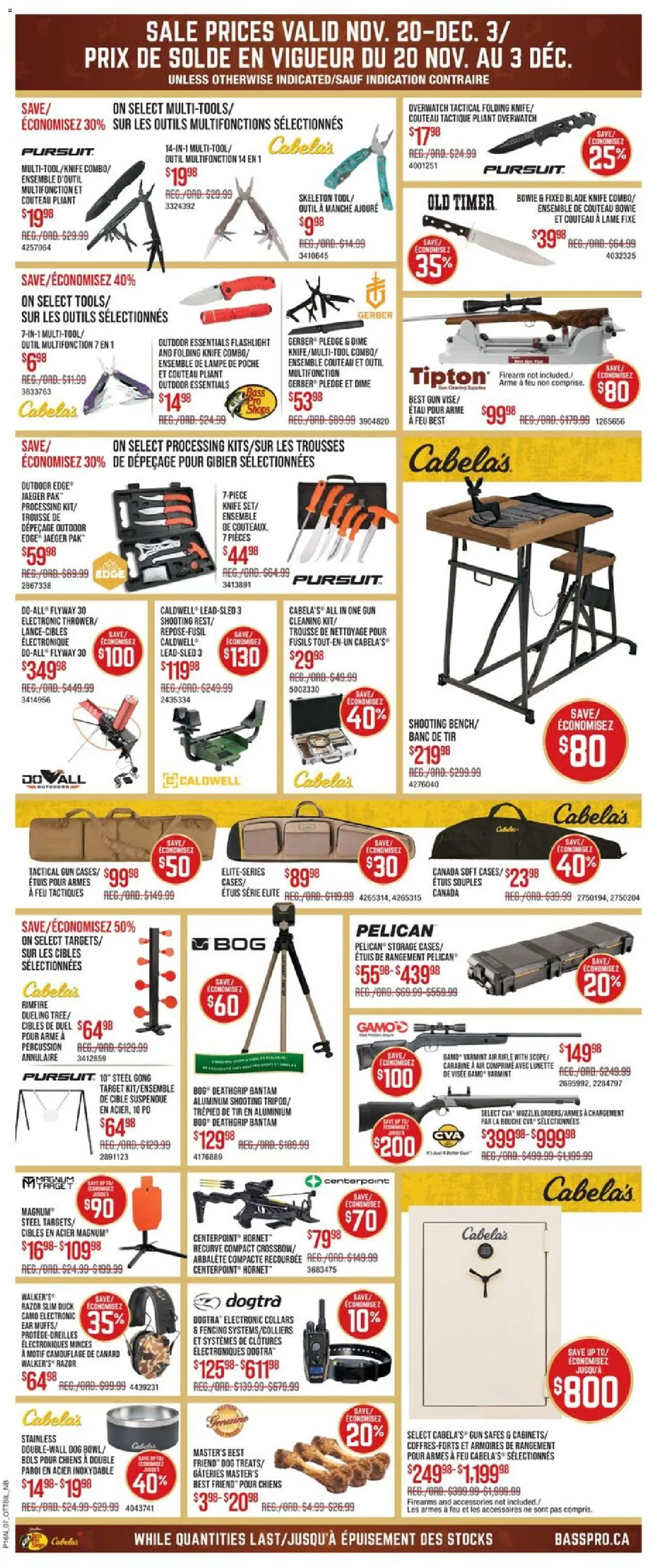 Cabelas - Black Friday  - page 7- valid from Nov 20, 2025