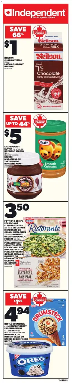 Preview Independent Grocer weekly flyer / circulaire valid from Sep 11, 2025