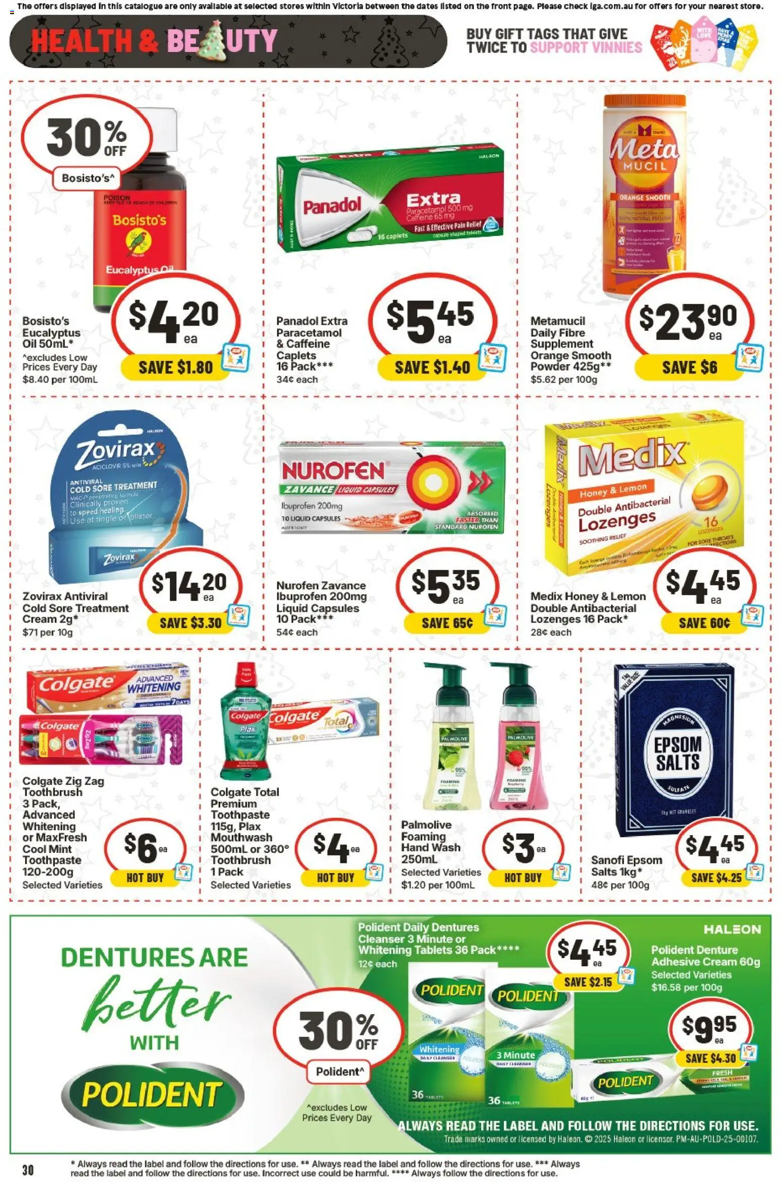 IGA Catalogue  - page 30- valid from 03/12/2025