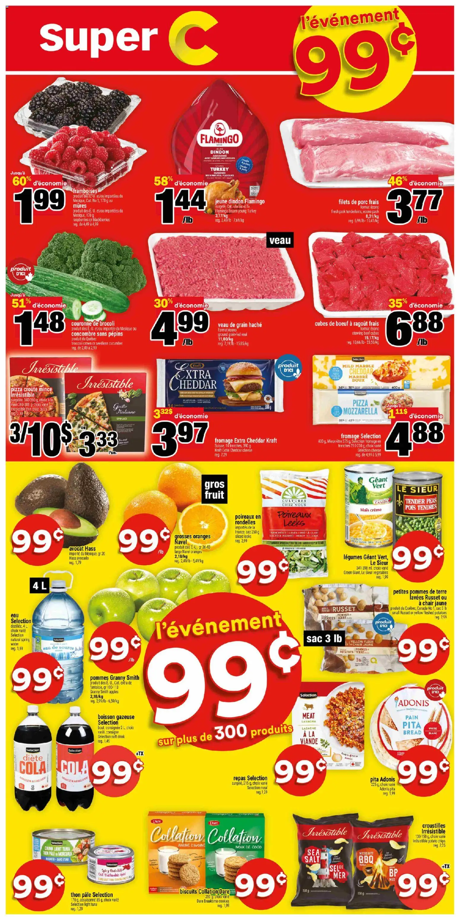Super C weekly flyer / circulaire - page 1- valid from Mar 12, 2026