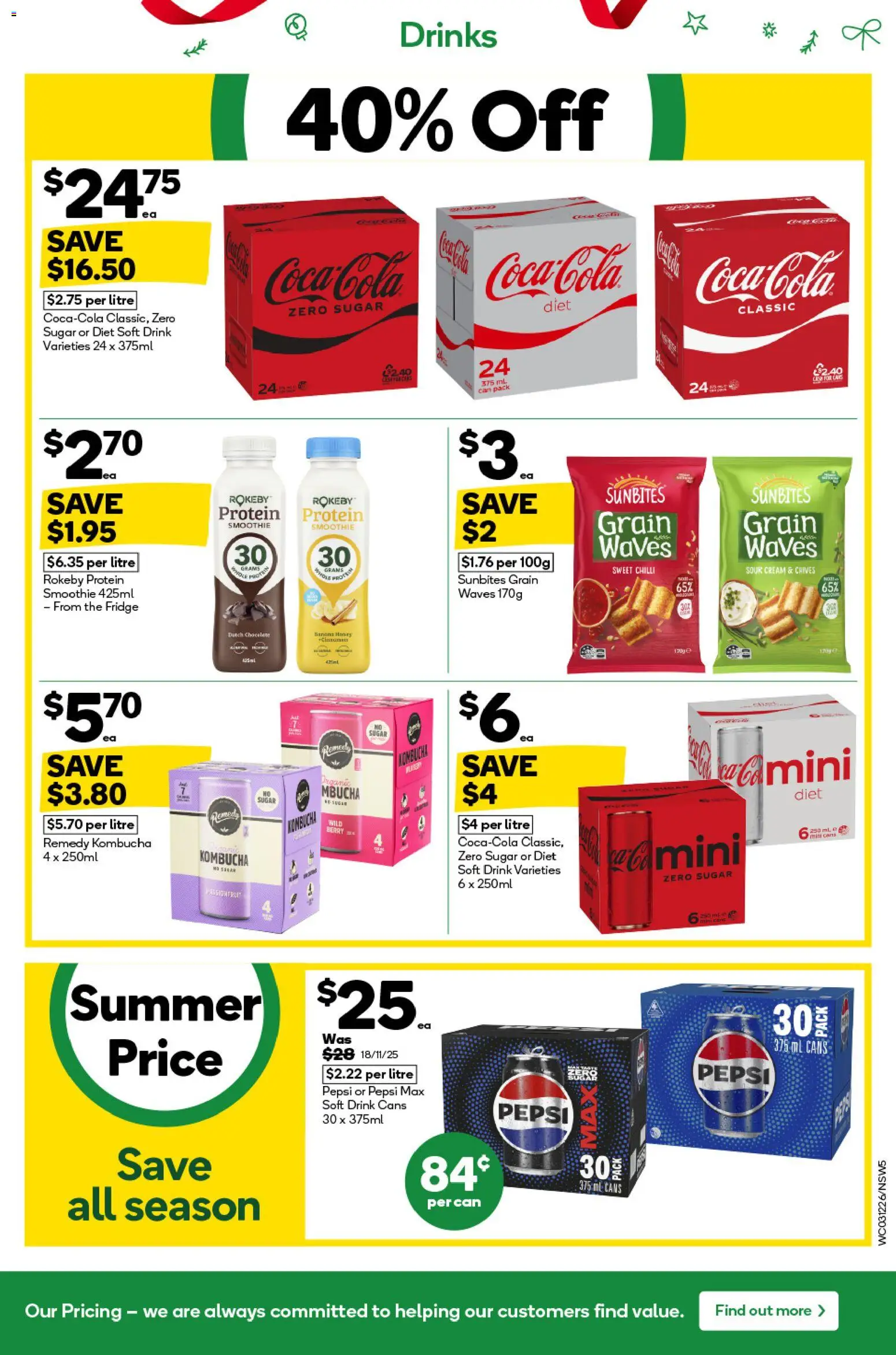 Weekly catalogue Woolworths 03/12 - page 5- valid from 03/12/2025