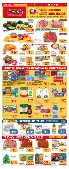 Preview El Rancho Weekly Ad valid from 04/15/2026