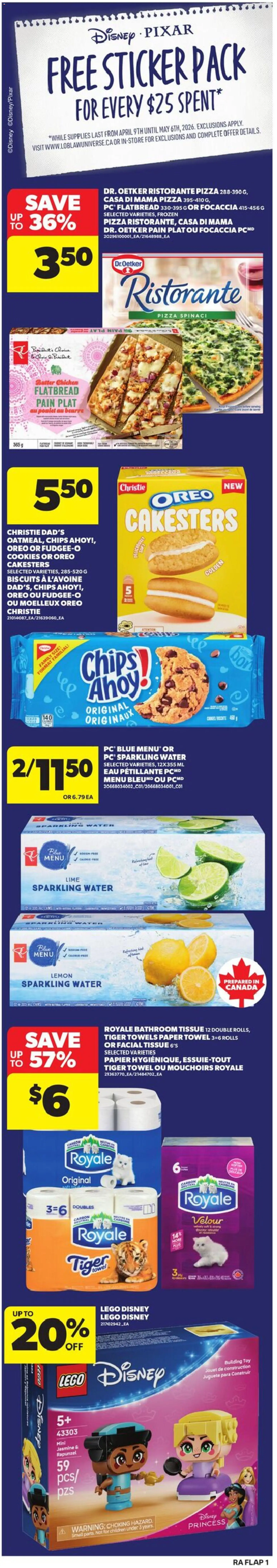 Atlantic Superstore weekly flyer / circulaire - page 1- valid from Apr 9, 2026