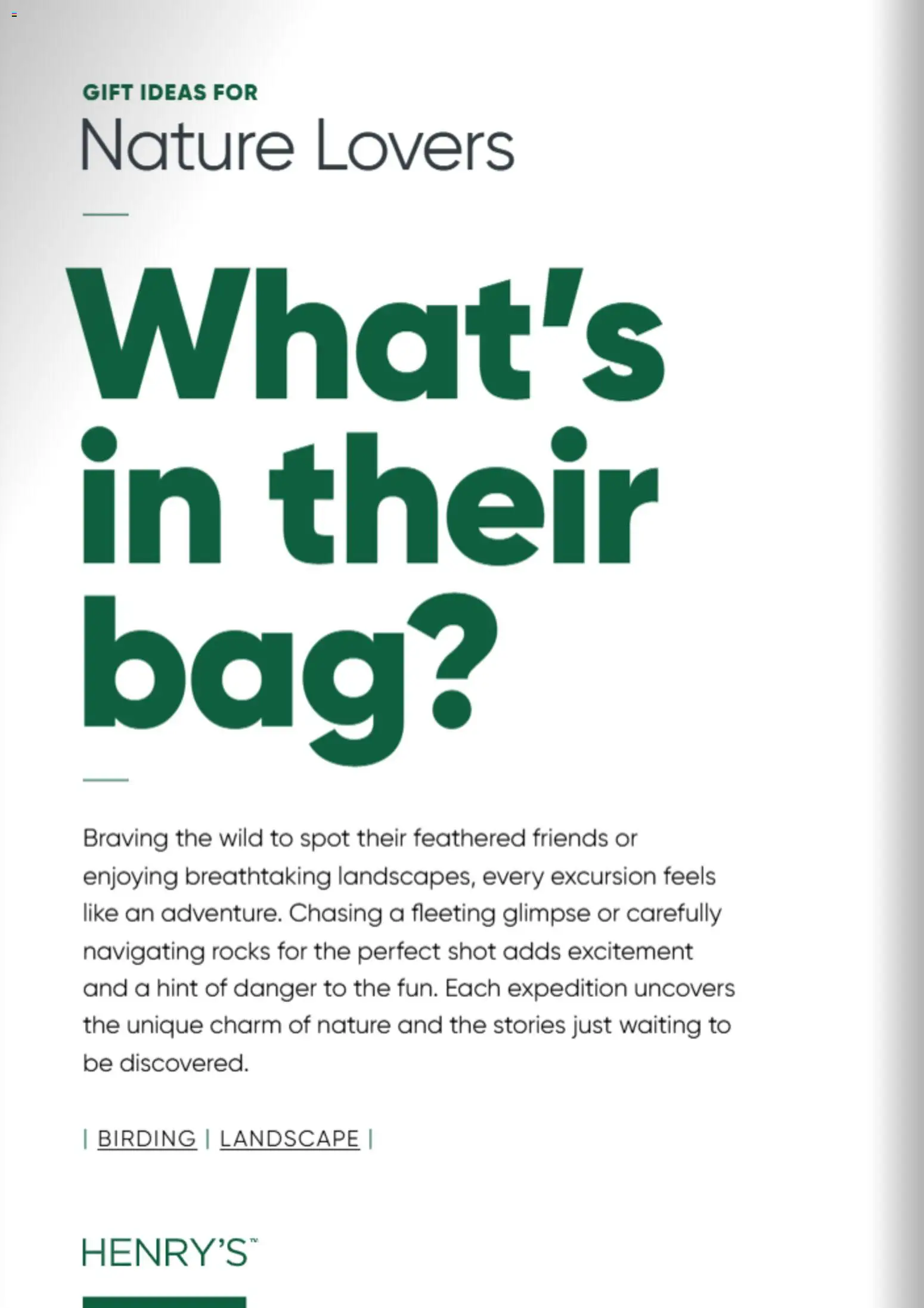 Henry's flyer / circulaire - page 4- valid from Nov 1, 2025