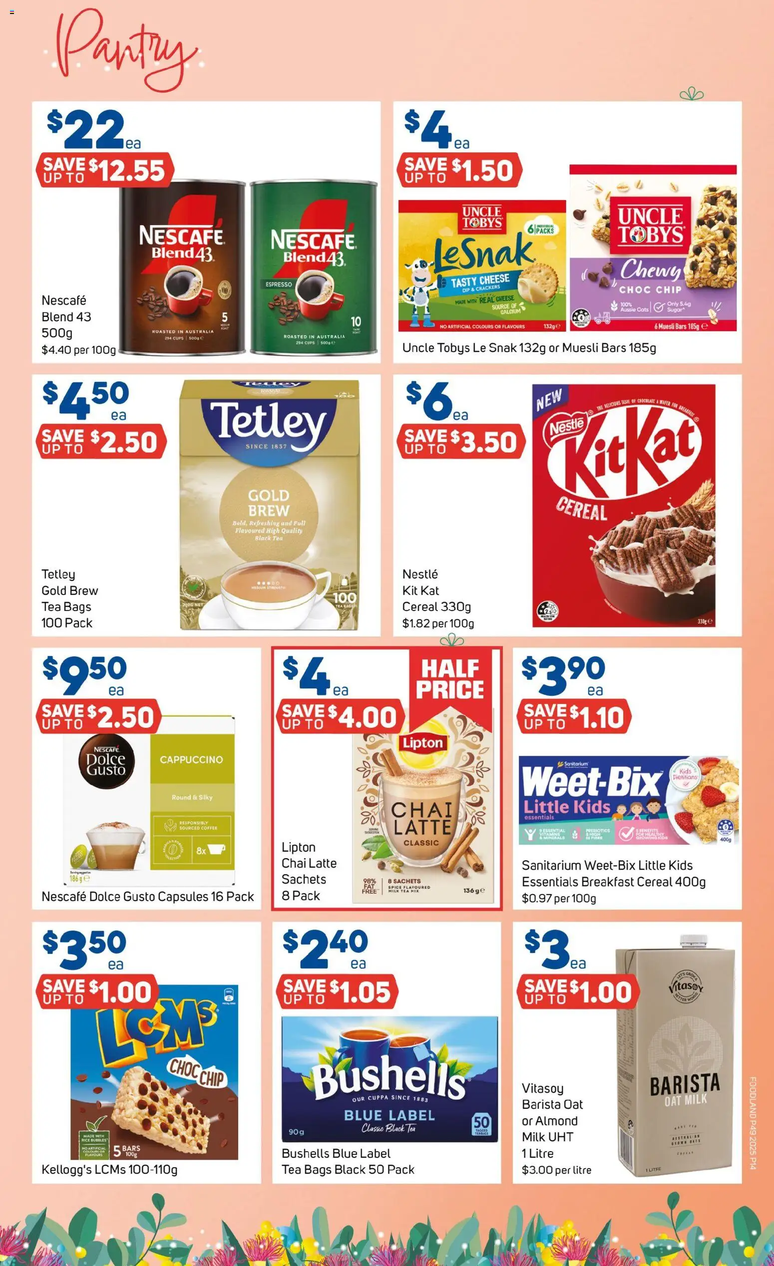 Foodland  Catalogue  - page 14- valid from 03/12/2025