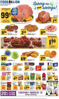 Preview Food Lion Weekly Ad valid from 03/25/2026