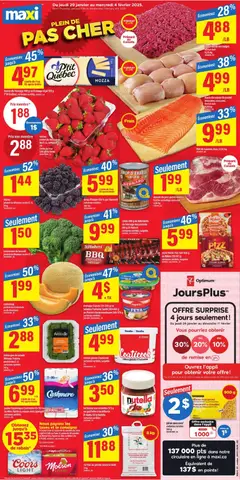 Preview Maxi weekly flyer / circulaire valid from Jan 29, 2026