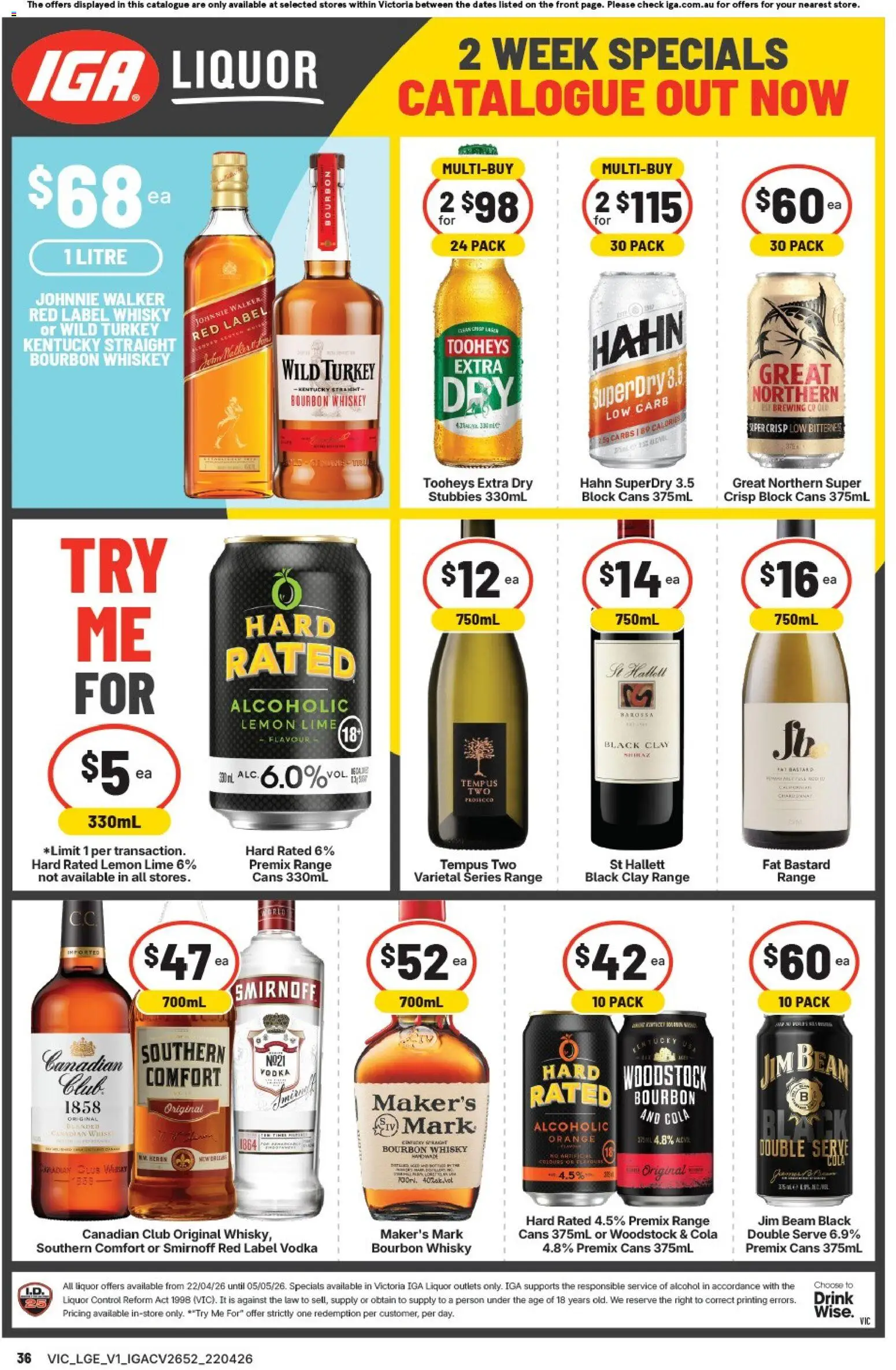 IGA catalogue  - page 2- valid from 22/04/2026