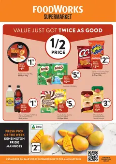 Foodworks catalogue preview - valid from 31/12/2025