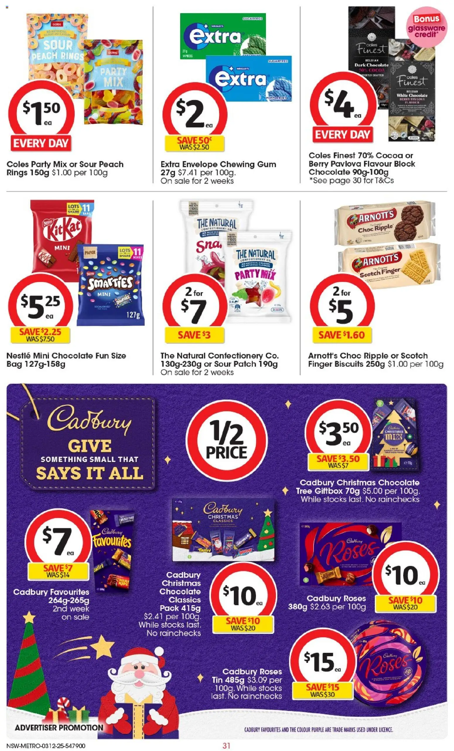 Coles  Catalogue  - page 32- valid from 03/12/2025