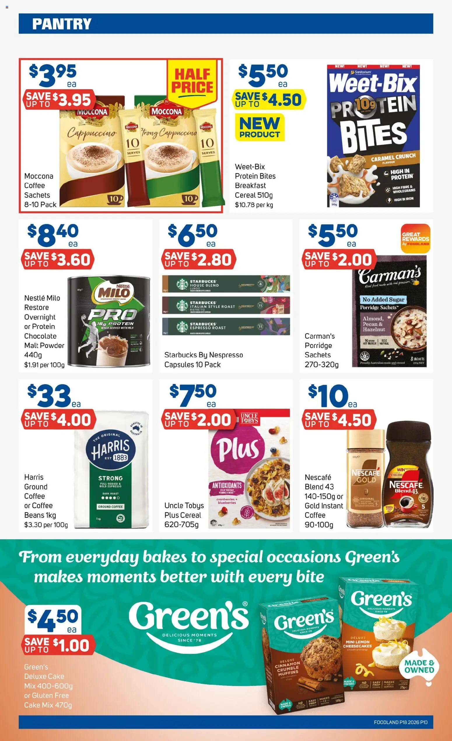 Foodland catalogue  - page 10- valid from 29/04/2026