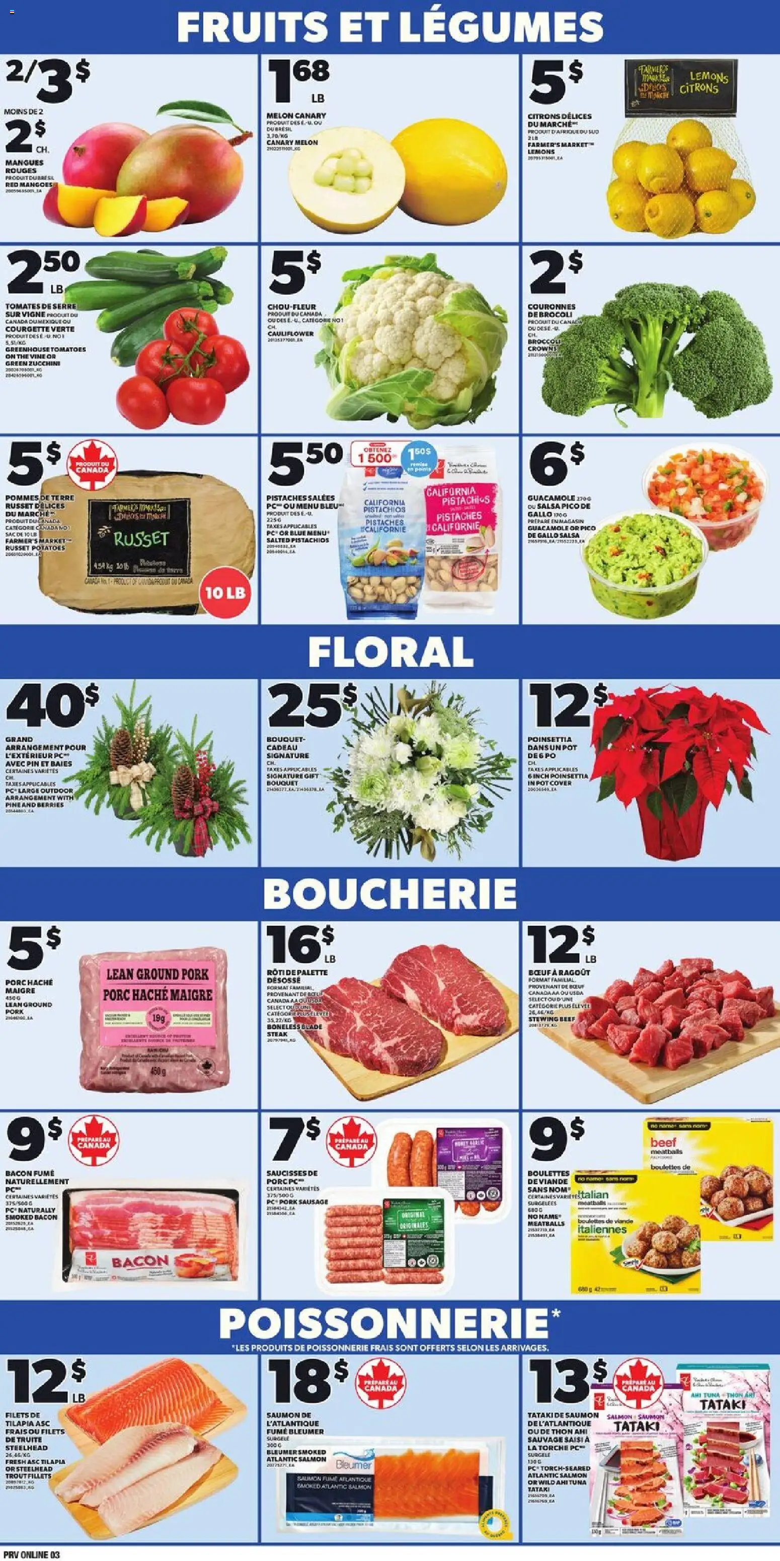 Provigo weekly flyer / circulaire - page 3- valid from Nov 13, 2025