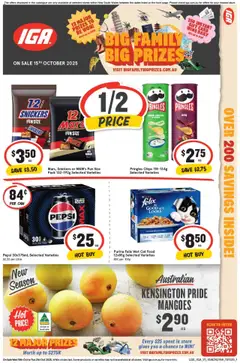 IGA catalogue preview - valid from 15/10/2025