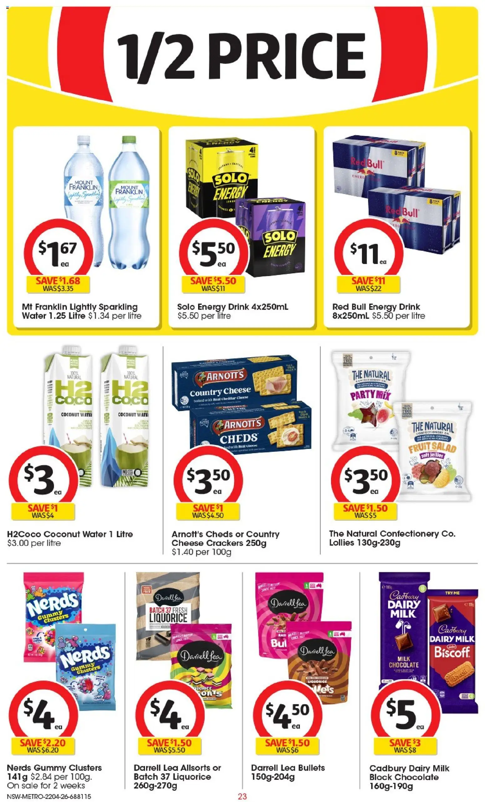 Coles catalogue  - page 23- valid from 22/04/2026
