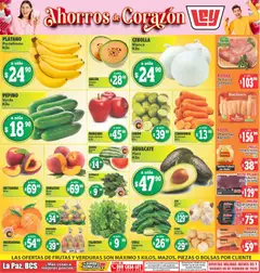 Casa Ley folleto Las ofertas de frutas y verduras La Paz, BCS válido desde 05/02/2026