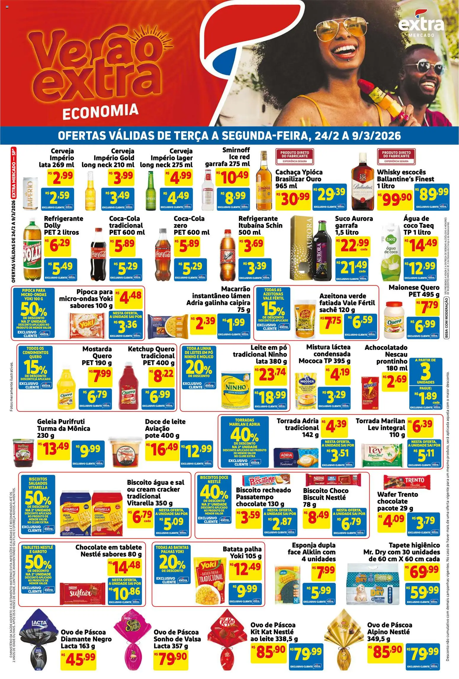 Extra - Ofertas de Mercado Quinzenal - página 1- válido a partir de 24/02/2026
