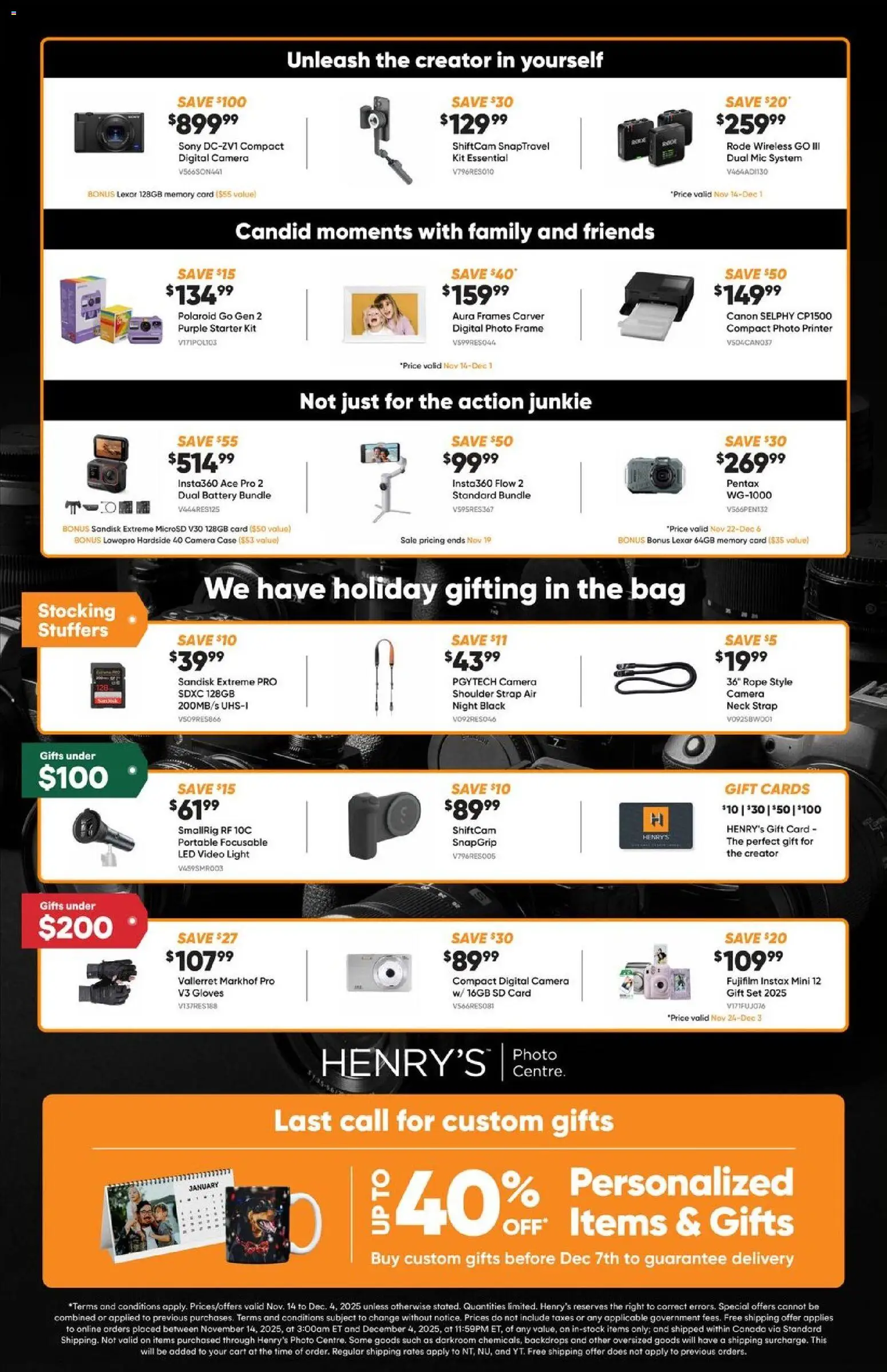 Henry's - Black Friday  - page 2- valid from Nov 14, 2025