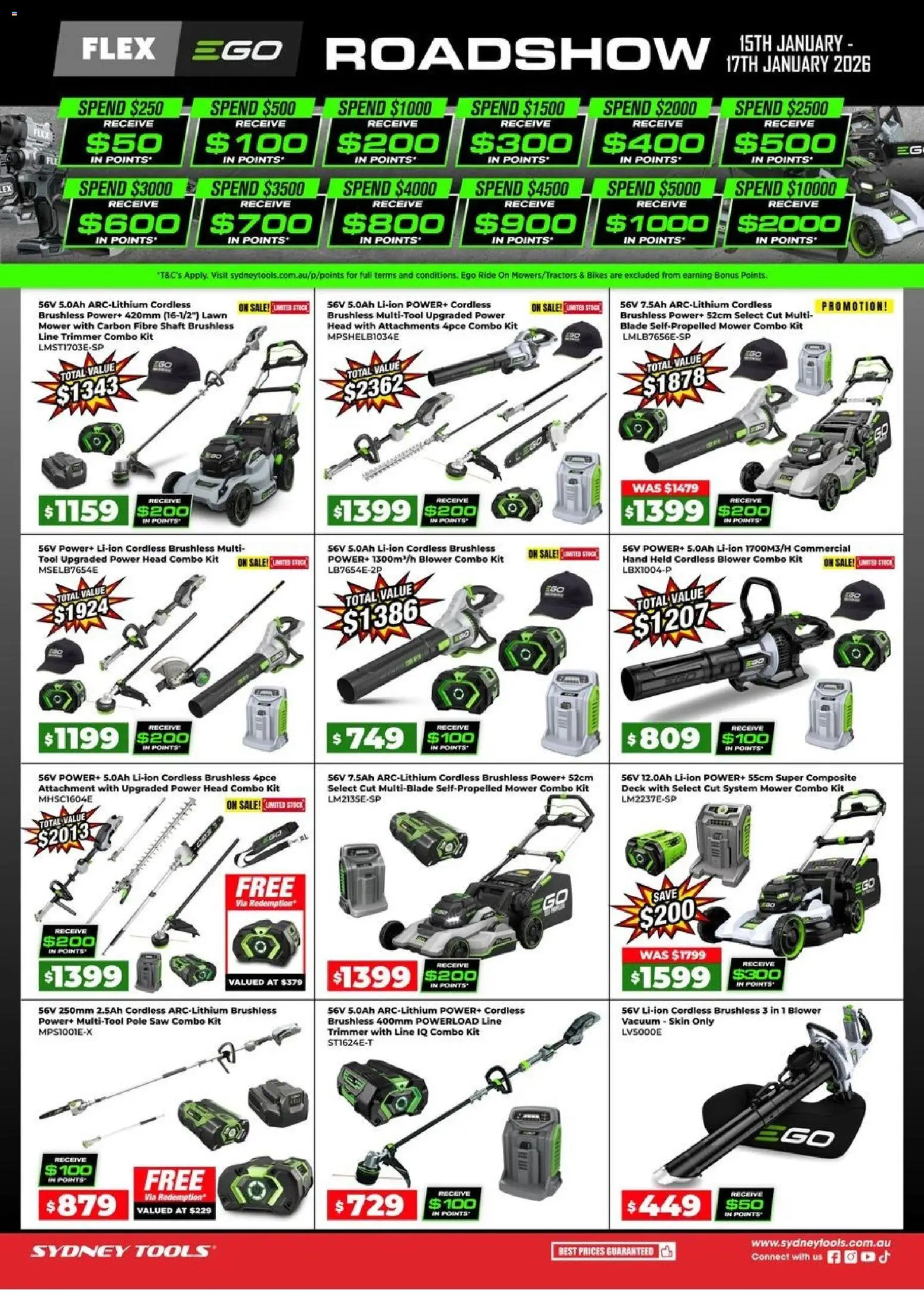 Sydney Tools Catalogue - page 1- valid from 15/01/2026