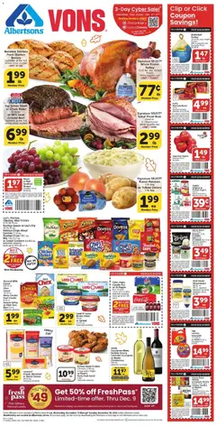Preview Vons Weekly Ad valid from 11/12/2025