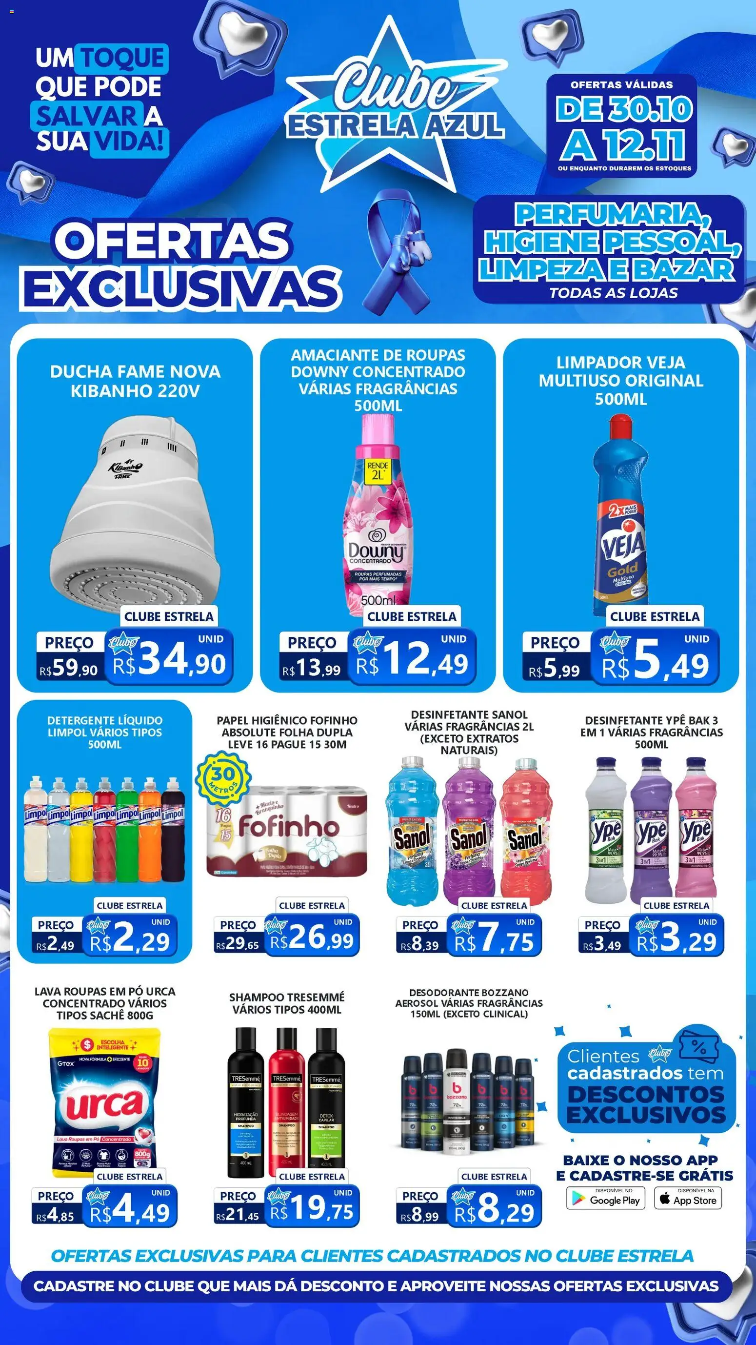 Estrela Azul - Ofertas Clube Perfumaria - página 1- válido a partir de 30/10/2025
