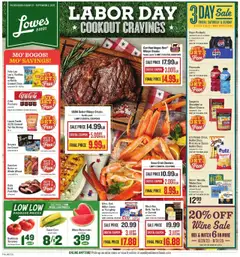 Preview Lowes Foods Weekly Ad valid from 08/27/2025