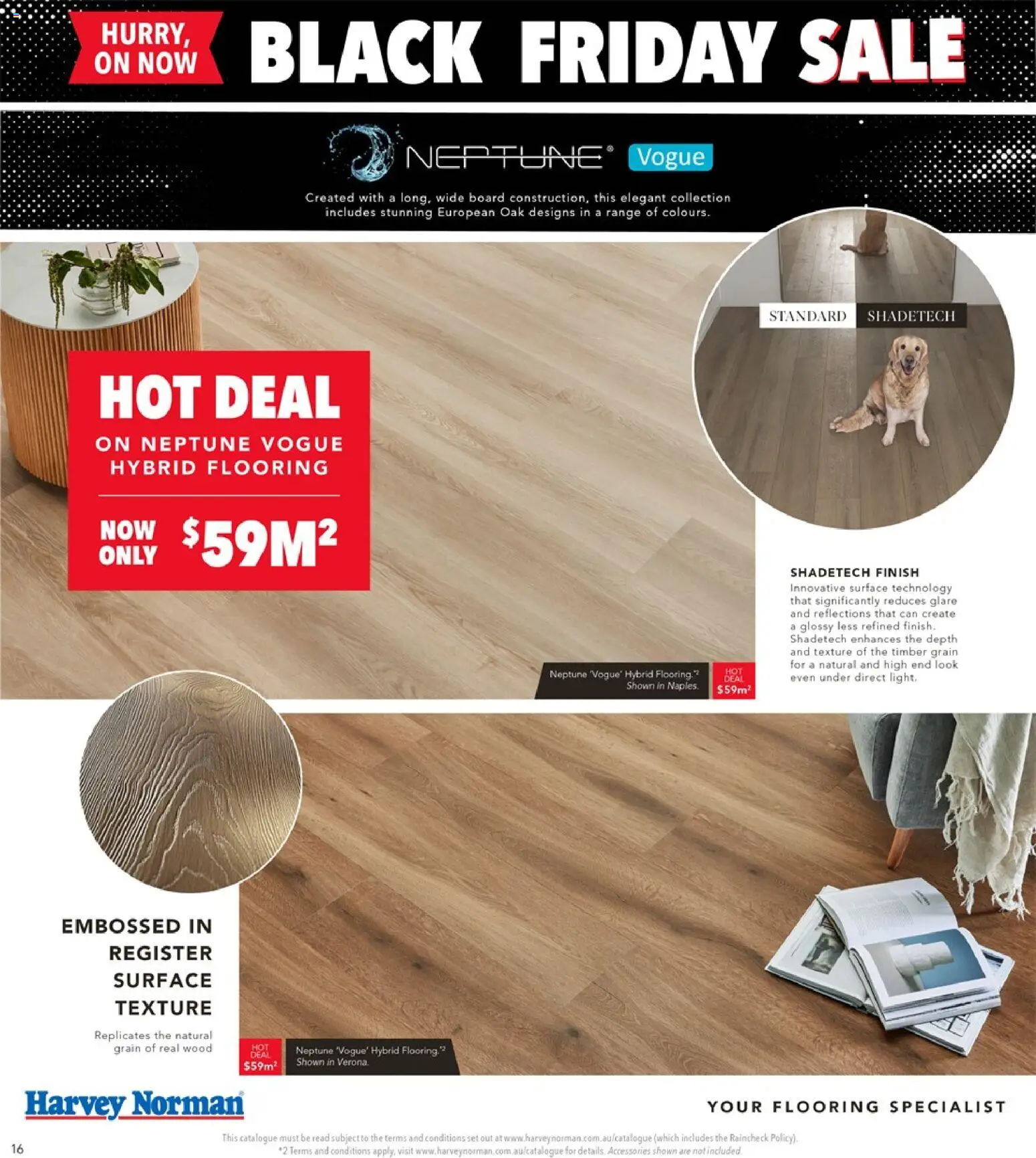Harvey Norman Carpet & Flooring Black Friday Sale - page 16- valid from 13/11/2025