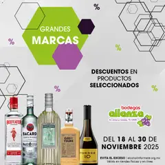 Bodegas Alianza catálogo Grandes Marcas válido desde 18/11/2025