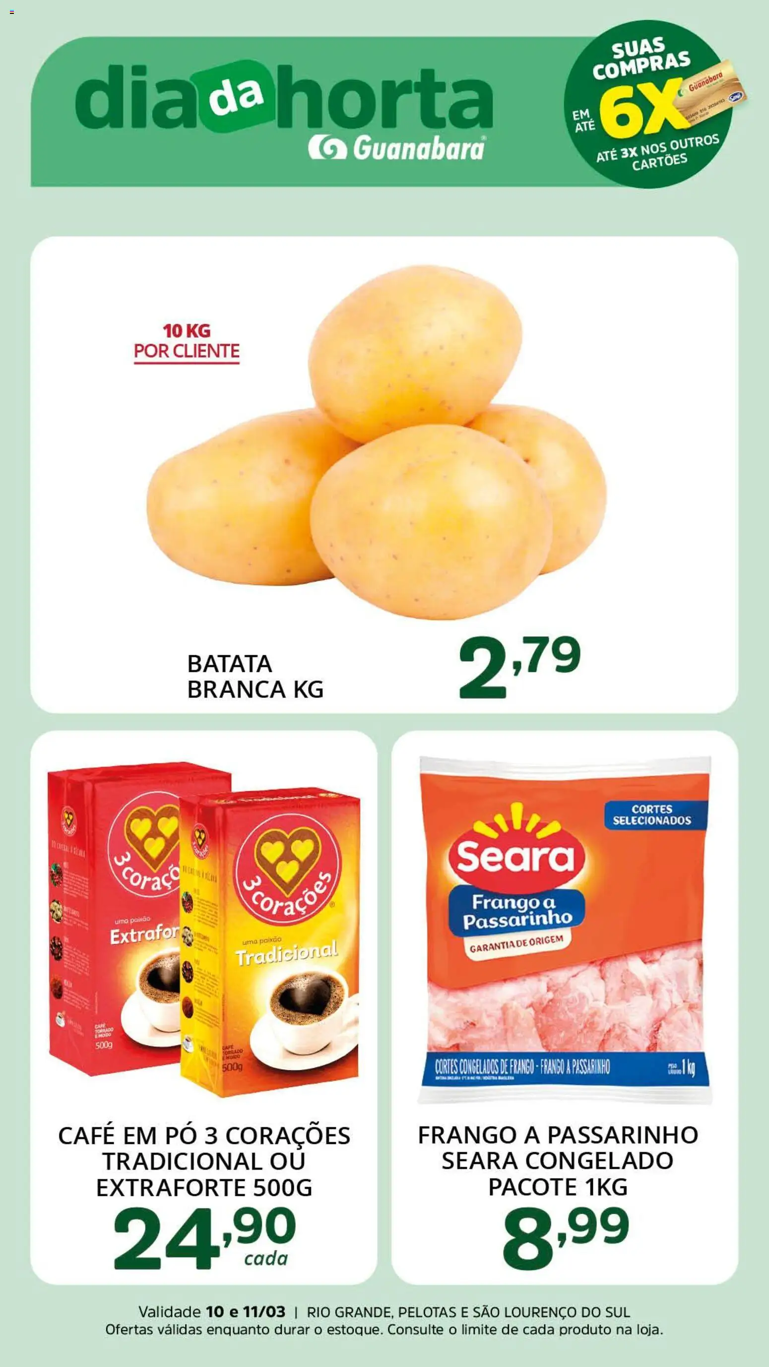 Supermercado Guanabara - Ofertas da semana - página 1- válido a partir de 10/03/2026
