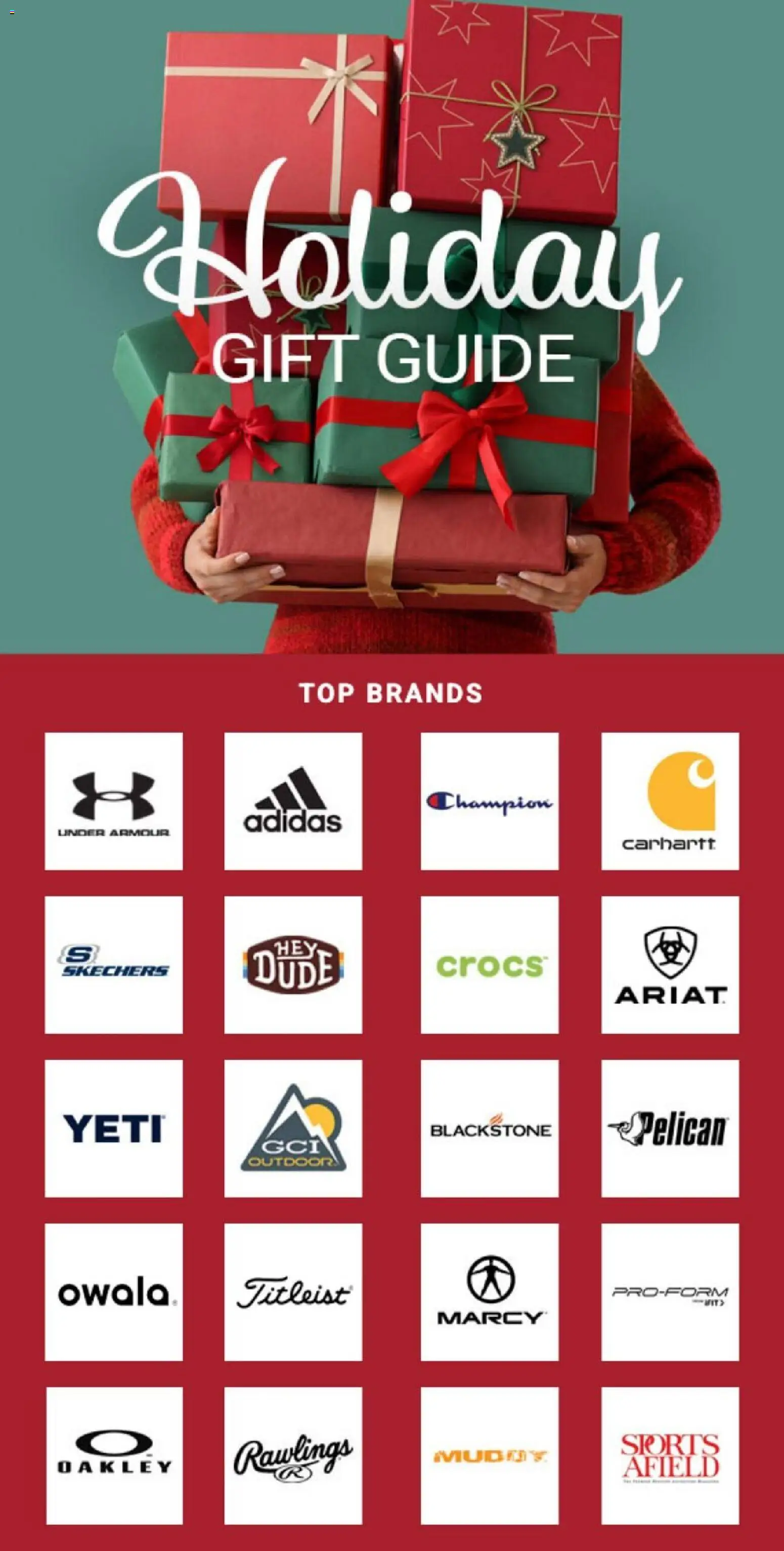 Dunham's Sports Holiday Gift Guide - page 1- valid from 11/06/2025