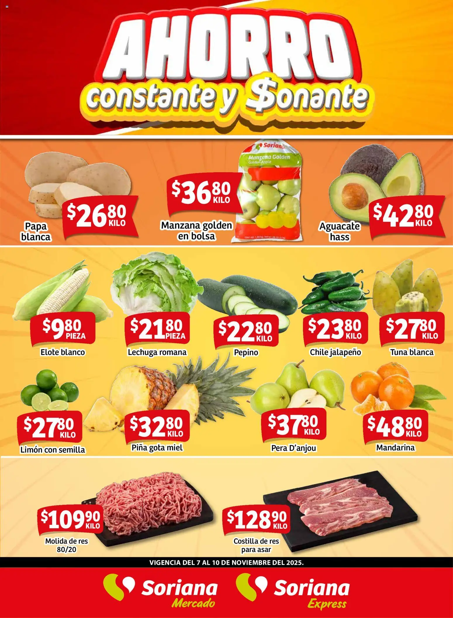 Soriana - Fin de Semana Mercado: Nuevo León - página 1- válido desde 07/11/2025