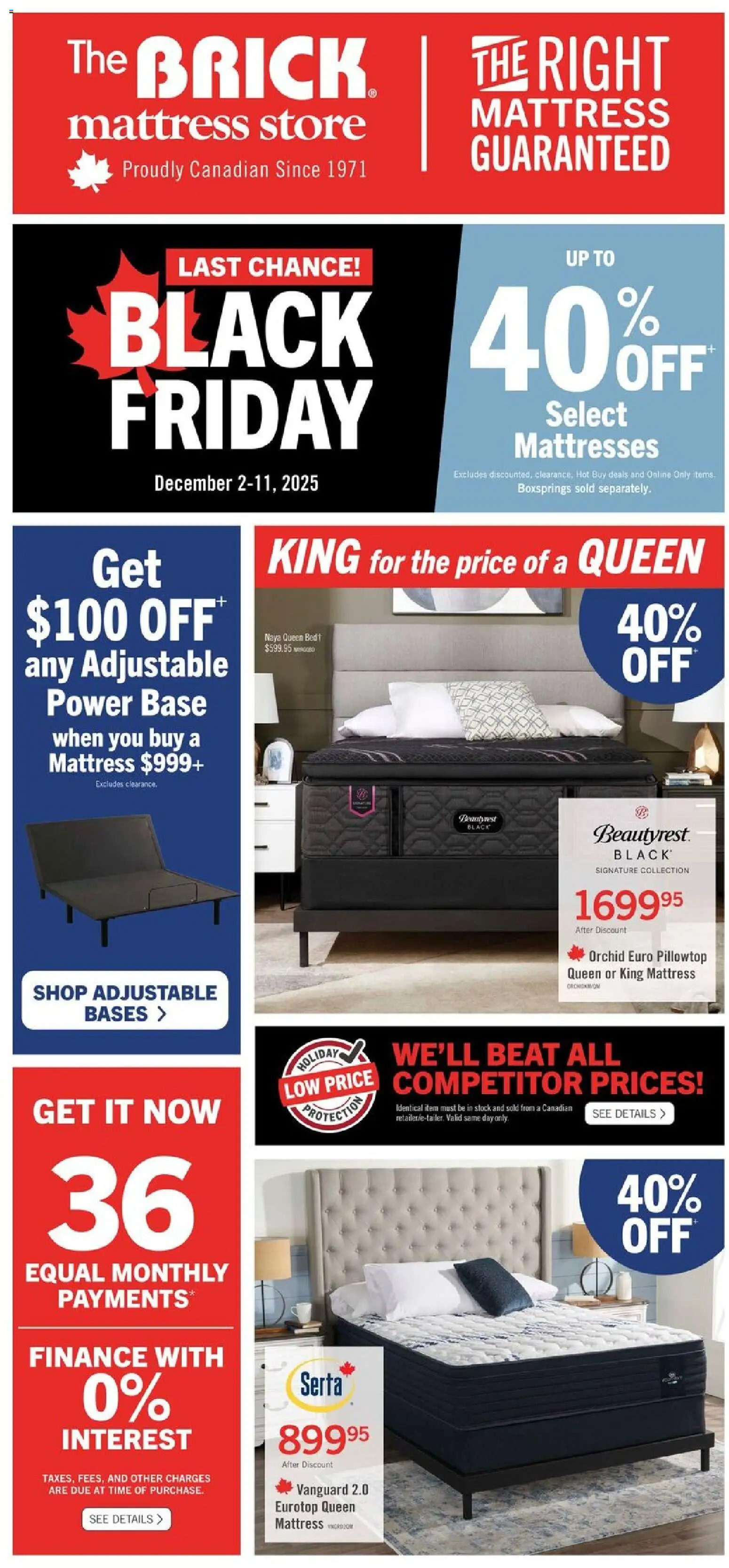 The Brick - Brick Mattress Store - page 1- valid from Dec 2, 2025