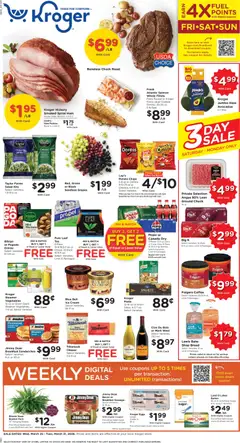 Preview Kroger Weekly Ad valid from 03/25/2026