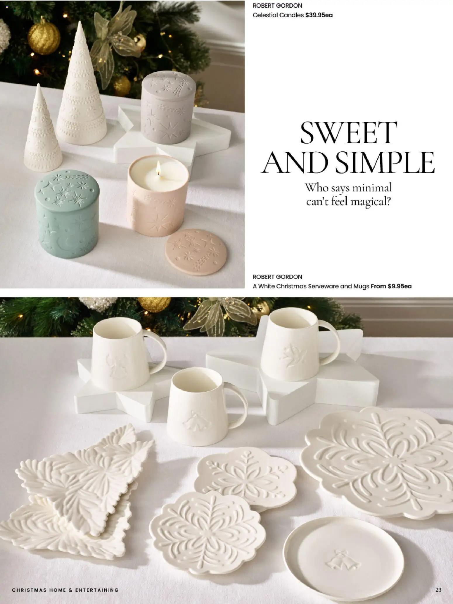 Myer Catalogue Christmas Home & Entertaining - page 23- valid from 11/11/2025