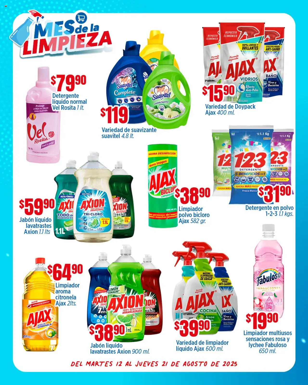 Calimax - Folleto Limpieza - página 1- válido desde 12/08/2025
