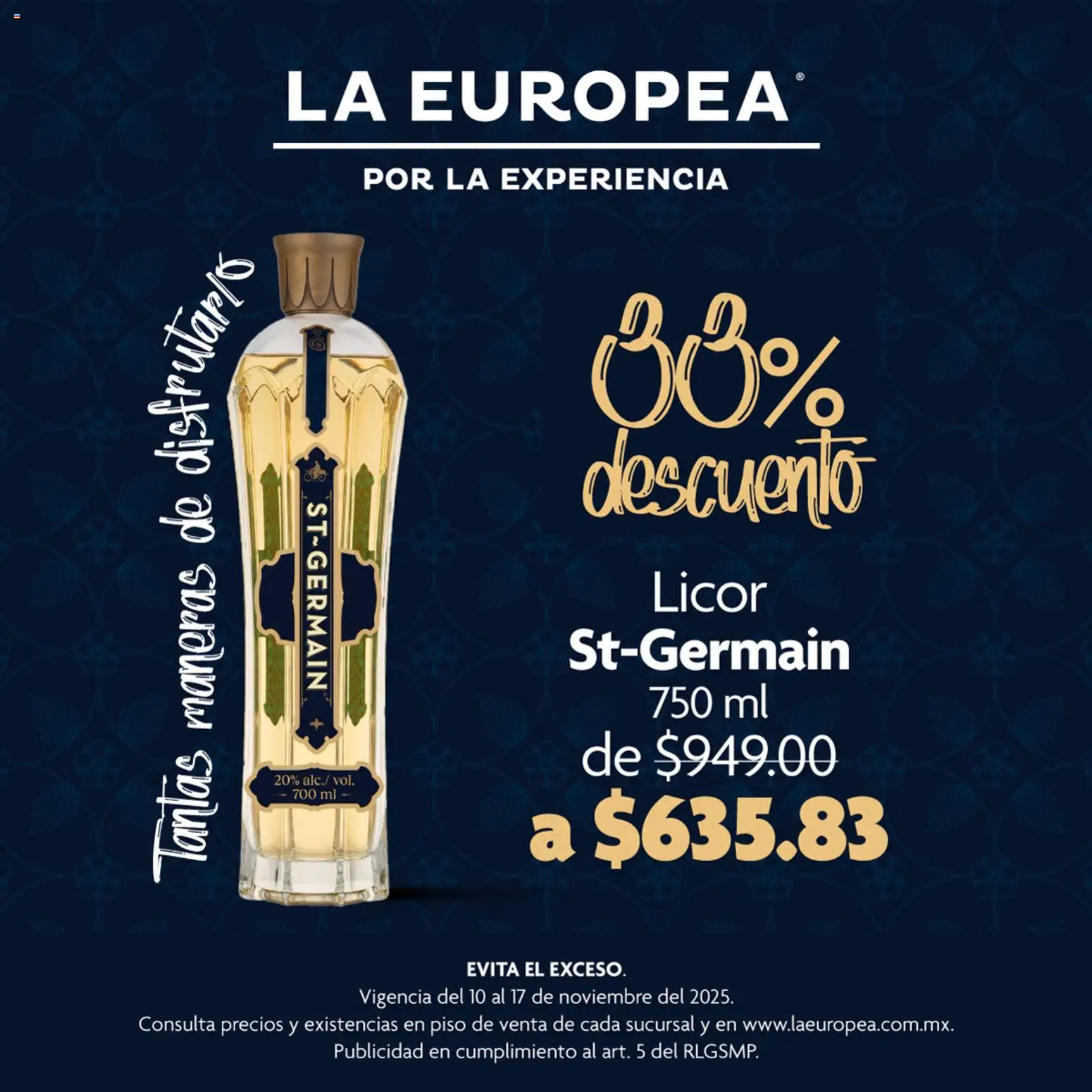 La Europea catálogo St-Germain  - página 1- válido desde 10/11/2025