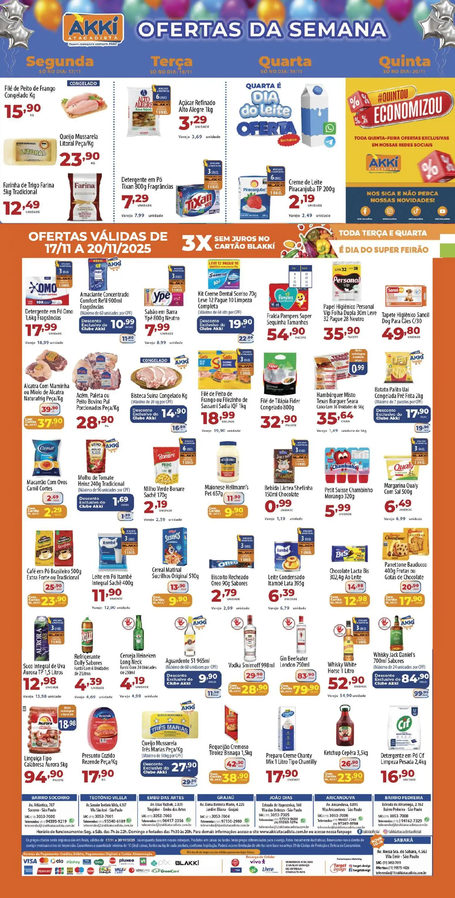 Akki Atacadista - Ofertas da semana - página 1- válido a partir de 17/11/2025
