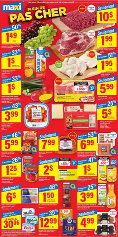 Preview Maxi weekly flyer / circulaire valid from Oct 23, 2025
