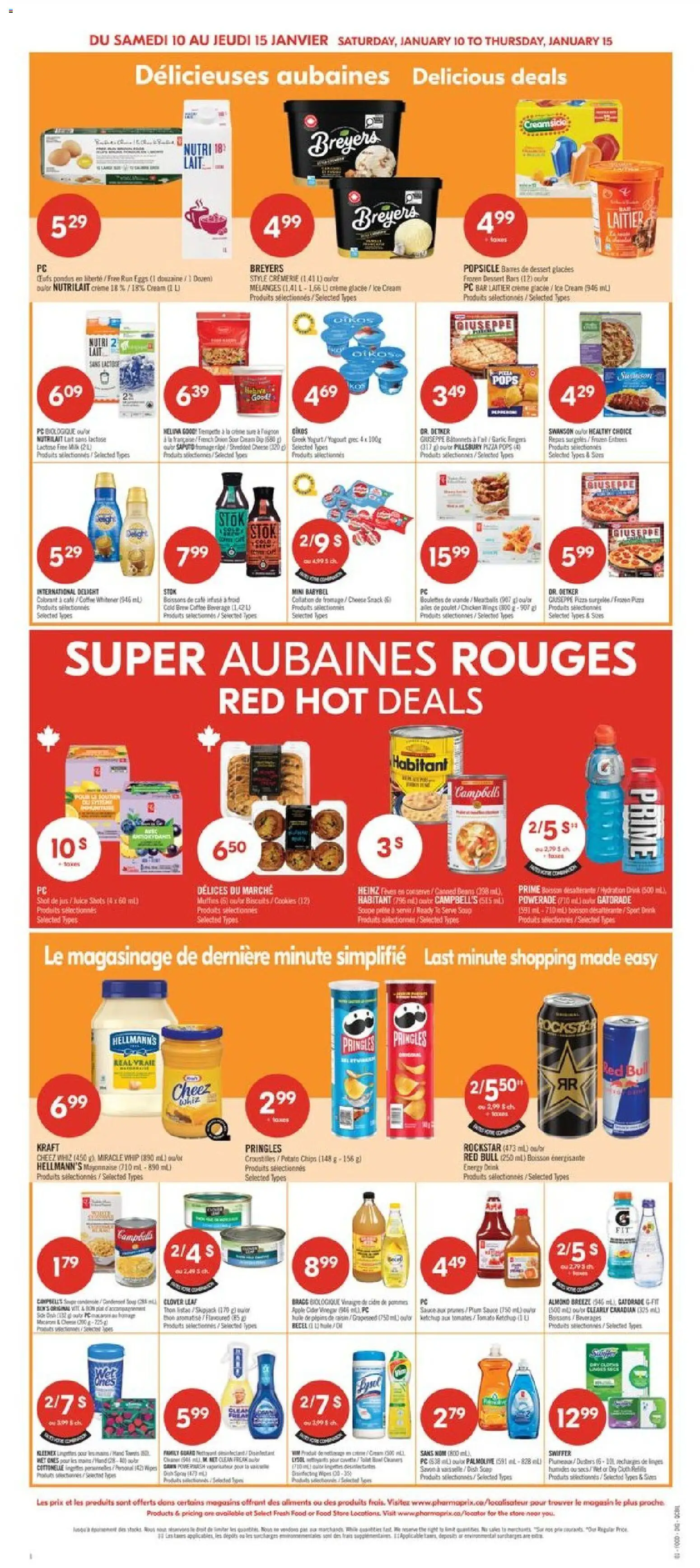 Pharmaprix weekly flyer / circulaire - page 6- valid from Jan 9, 2026