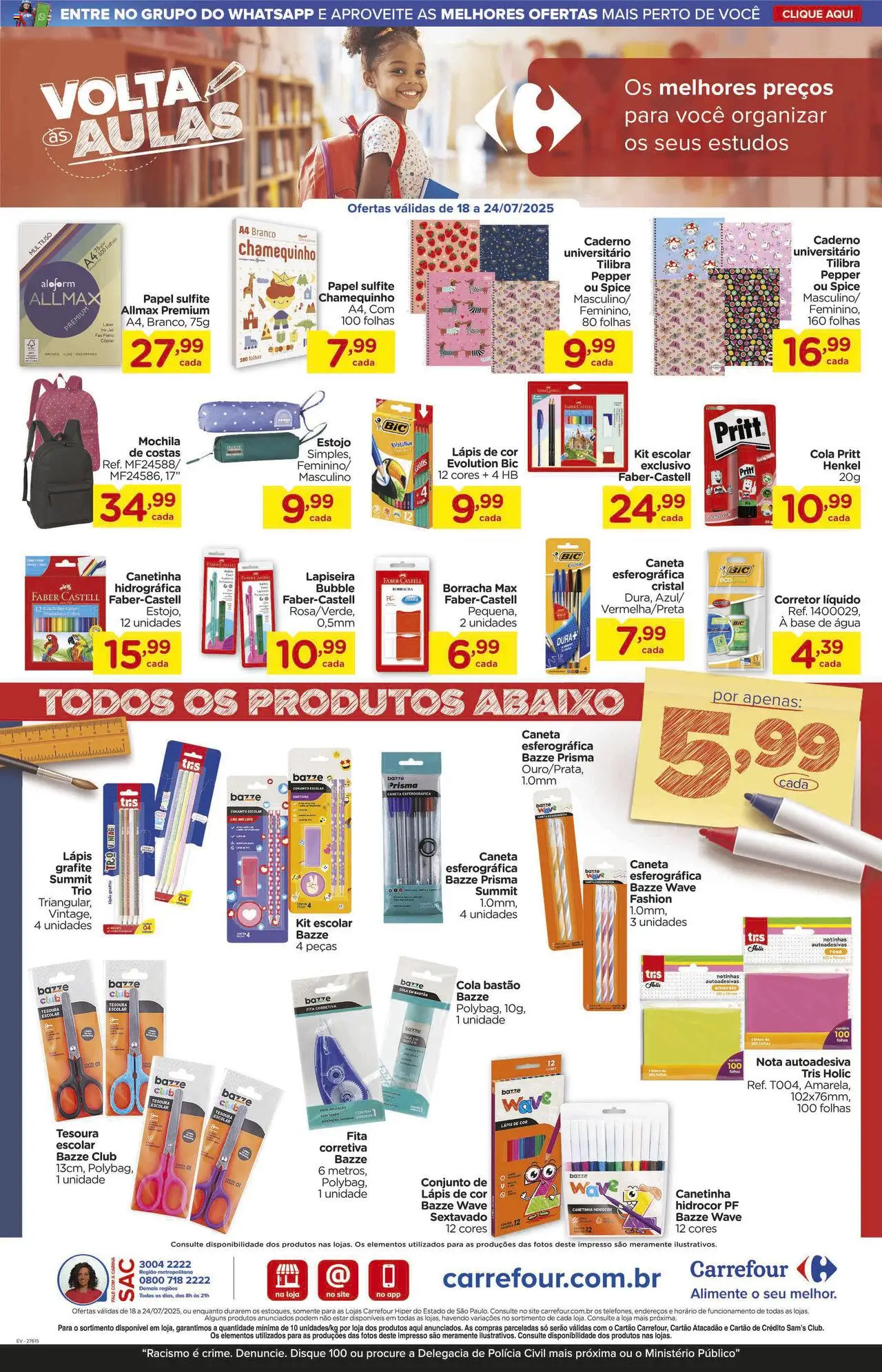 Carrefour - Ofertas da semana - página 2- válido a partir de 18/07/2025
