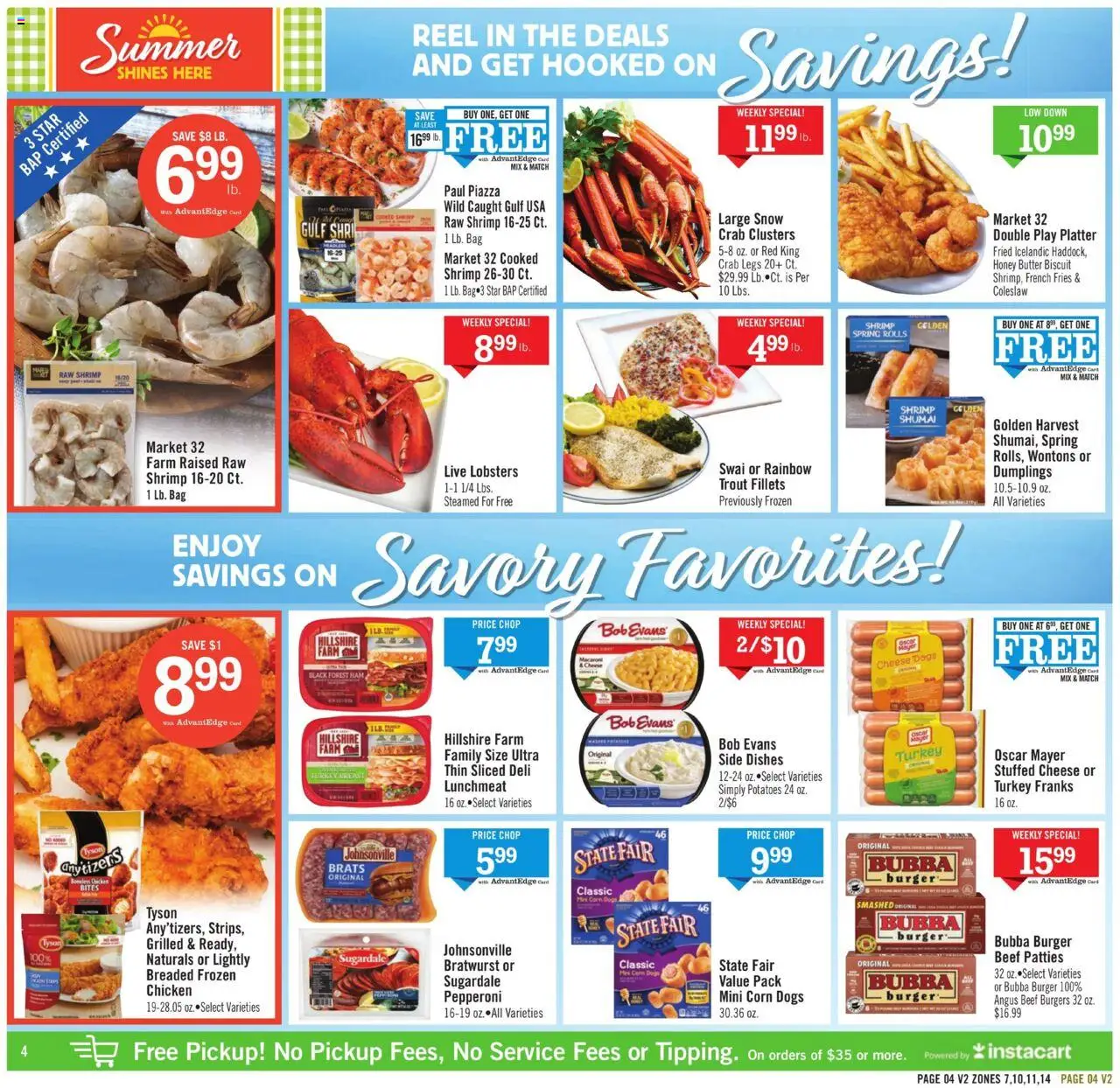Price Chopper Weekly Ad - page 4- valid from 07/13/2025