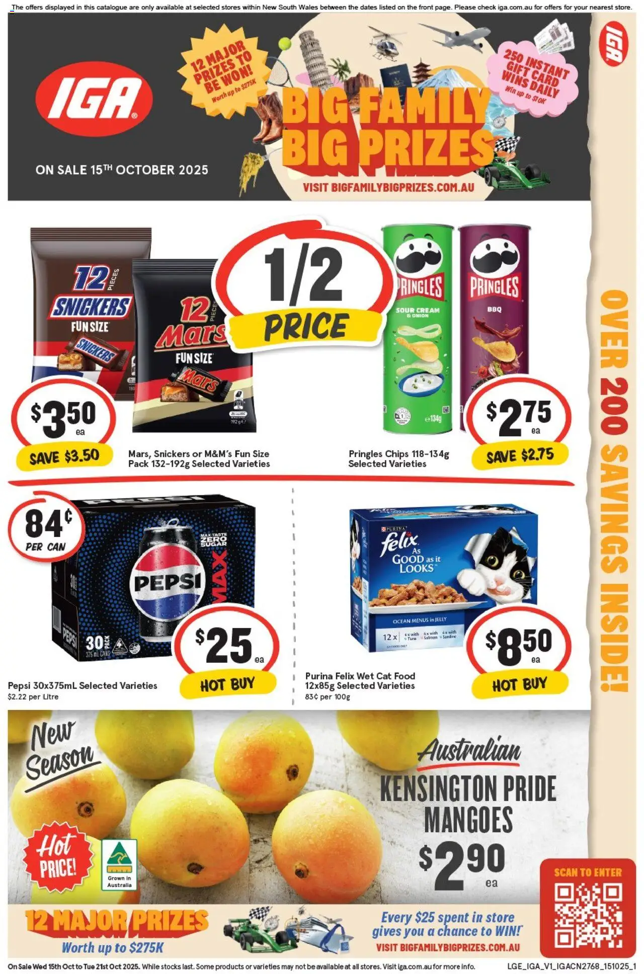 IGA Catalogue NSW - page 1- valid from 15/10/2025