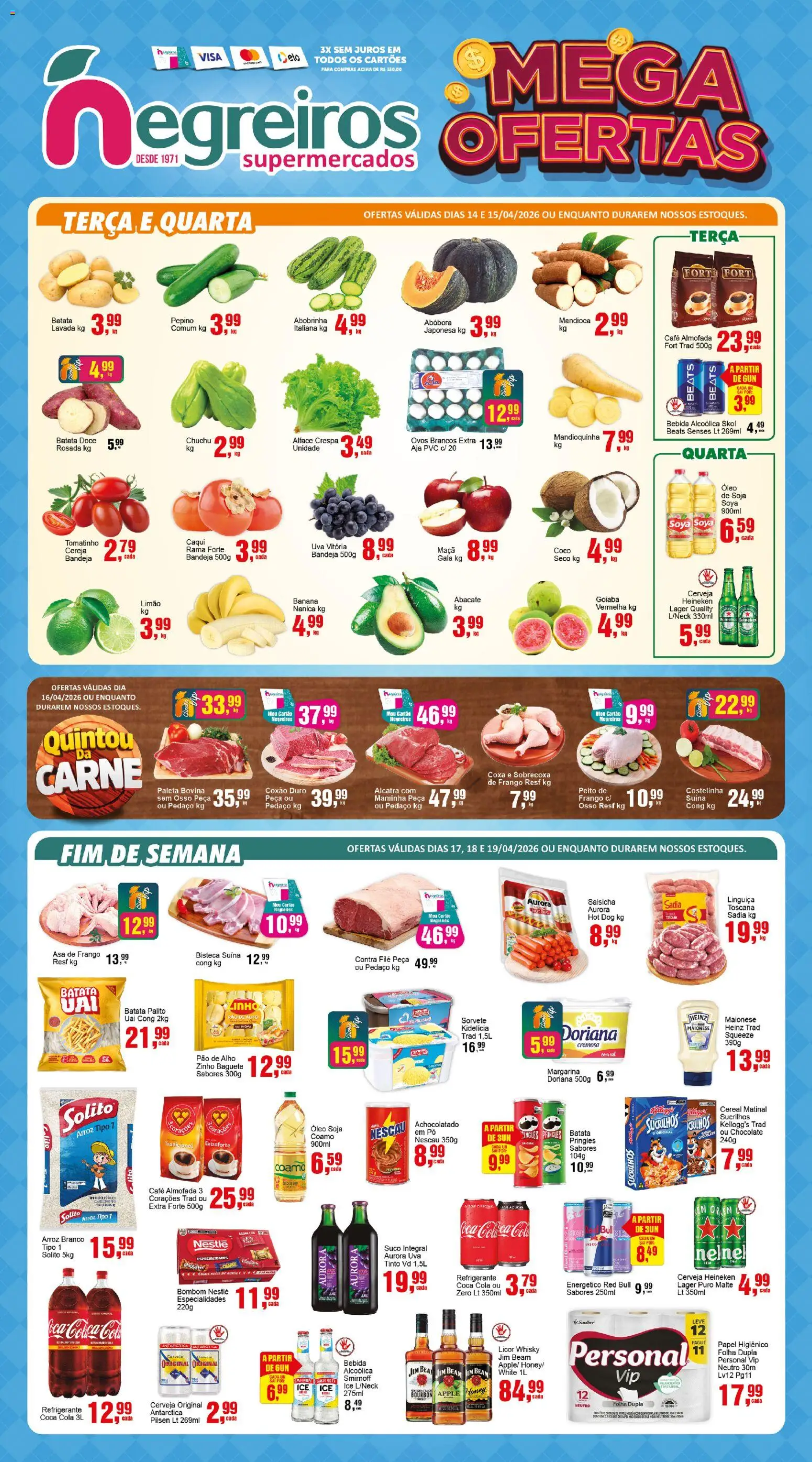 Negreiros - Ofertas da semana - página 1- válido a partir de 14/04/2026
